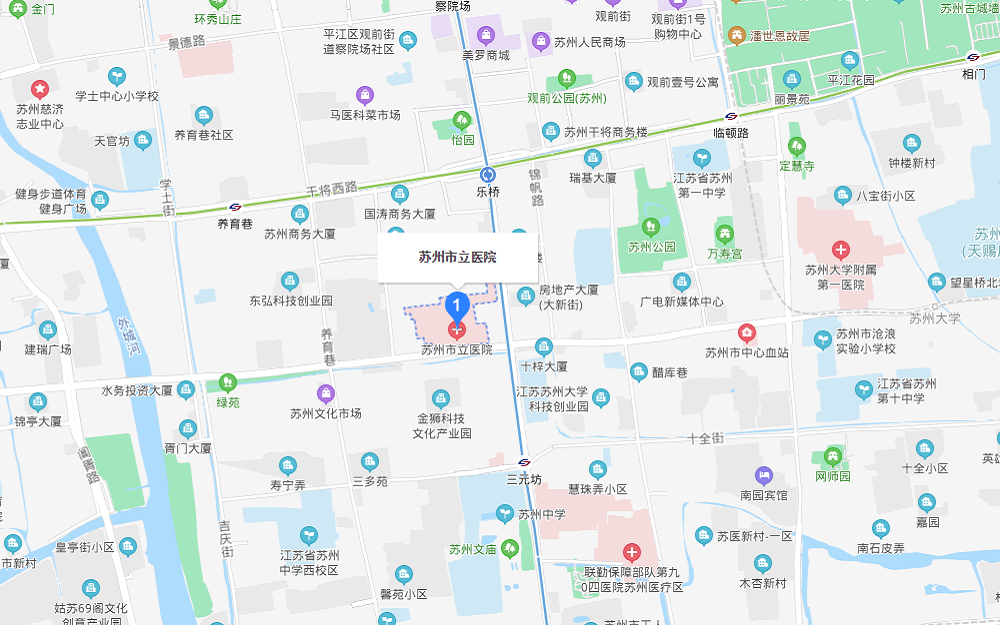 蘇州市立醫院地址